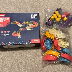 Vibrant Slideway Building Set by